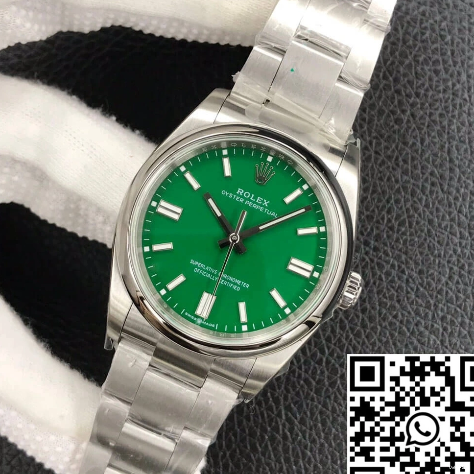 M126000-0005 36MM Rolex Dial Oyster Perpetual EW Factory Green 0421